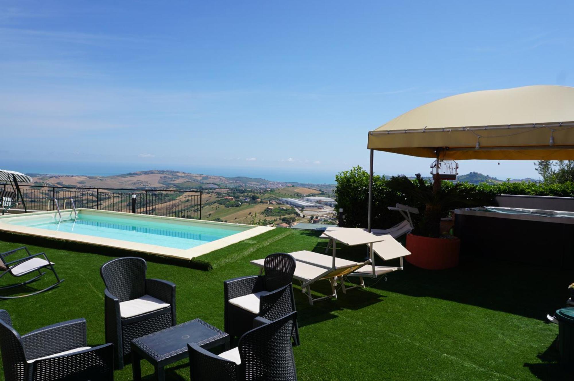 Bed and Breakfast La Terrazza Motta Atri Zewnętrze zdjęcie
