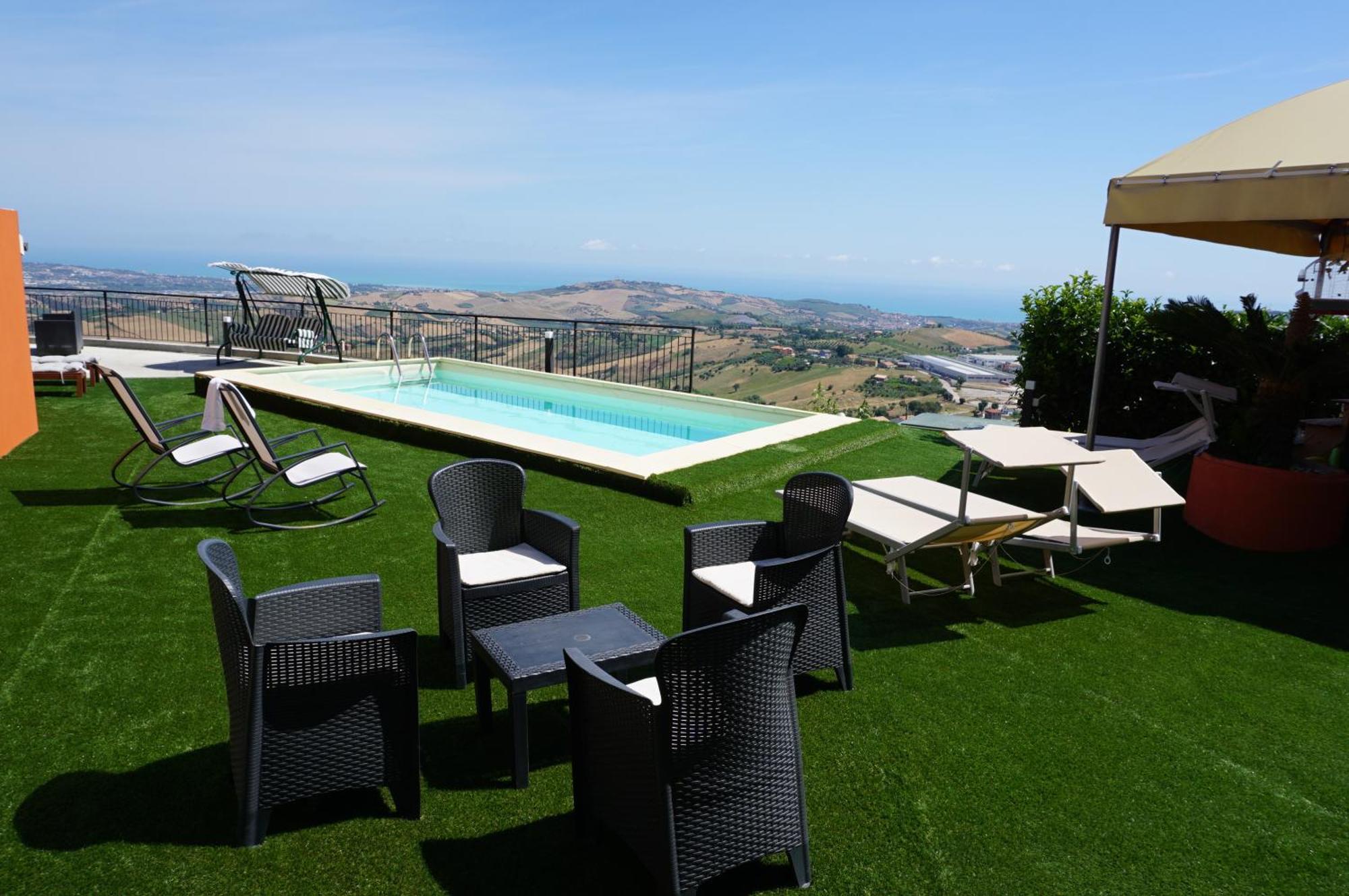 Bed and Breakfast La Terrazza Motta Atri Zewnętrze zdjęcie